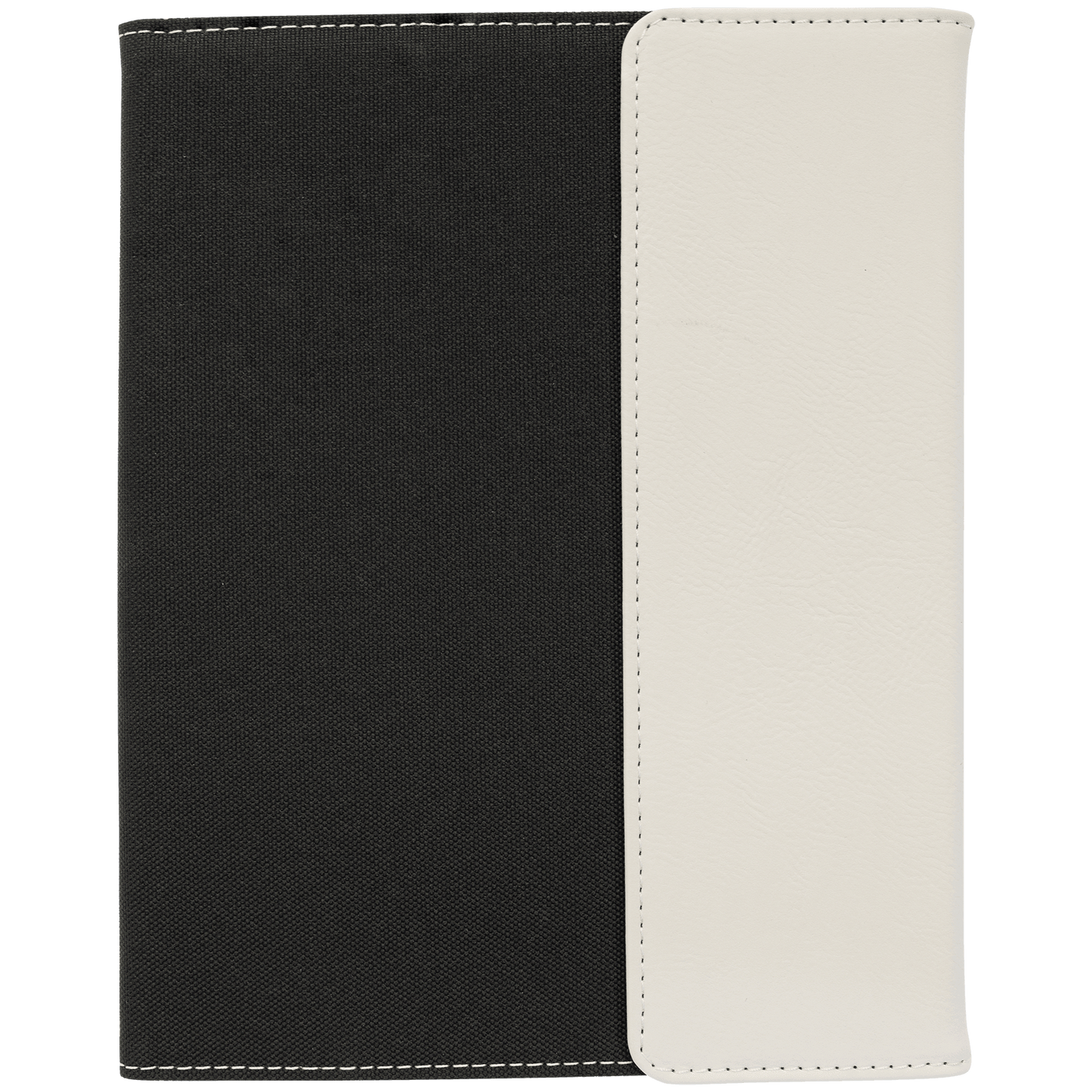 Leatherette with Gray Canvas Portfolio with Notepad