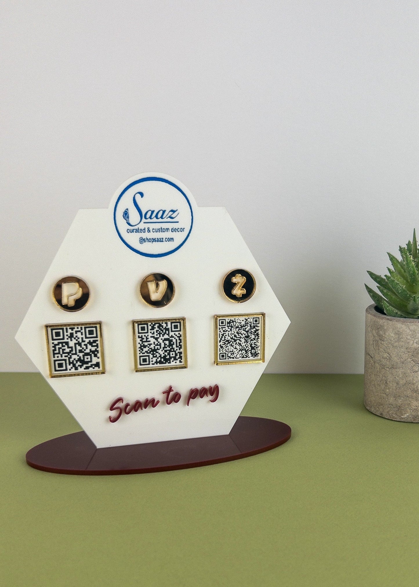 Personalized QR Code Display