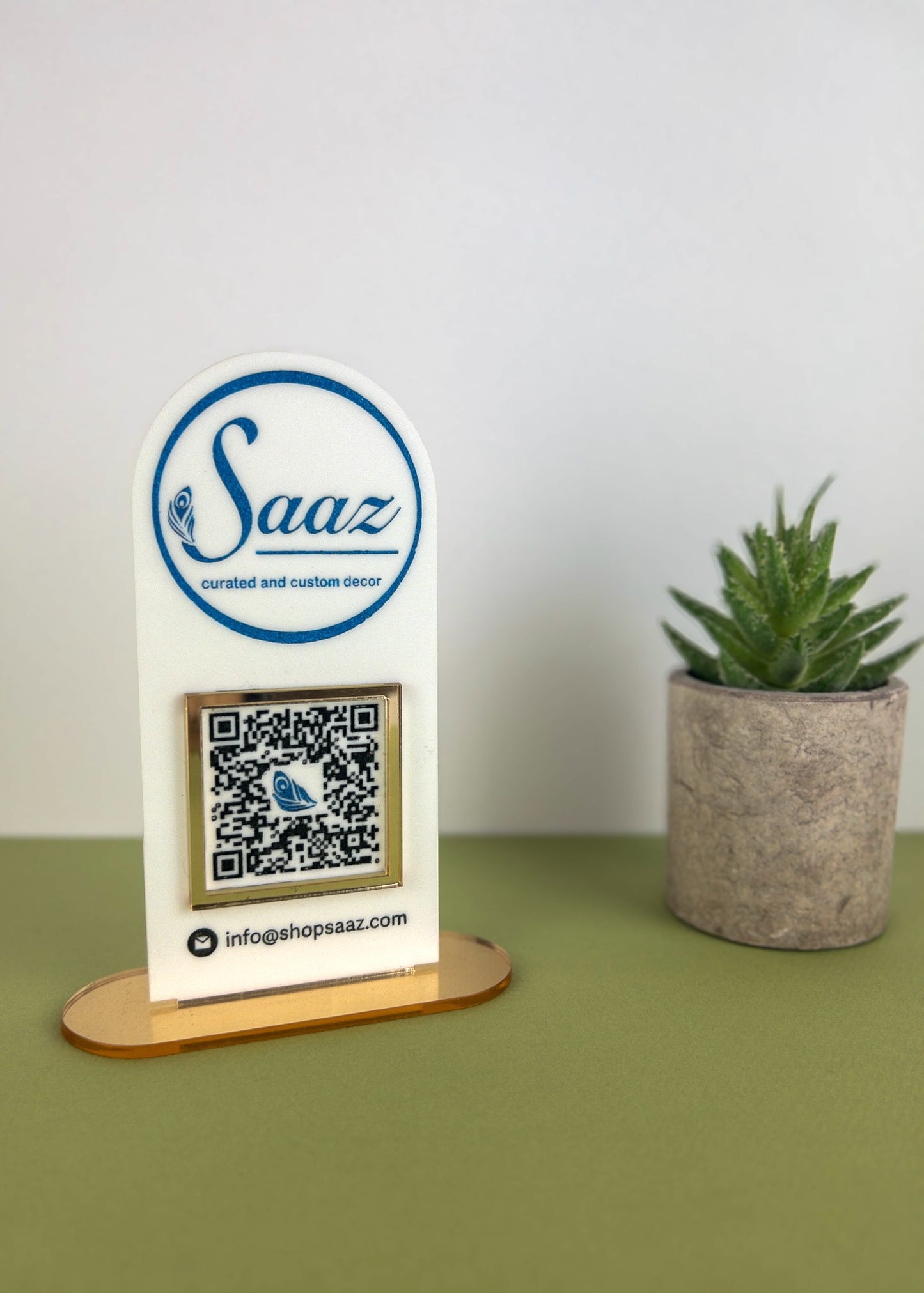 Personalized QR Code Display